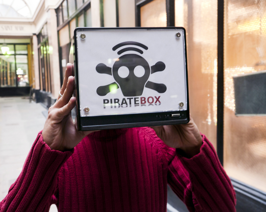 PirateBox Laptop